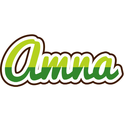 Amna golfing logo