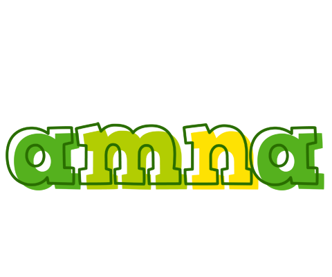 Amna juice logo
