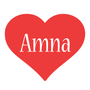 Amna love logo