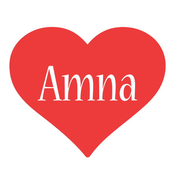 Amna love logo