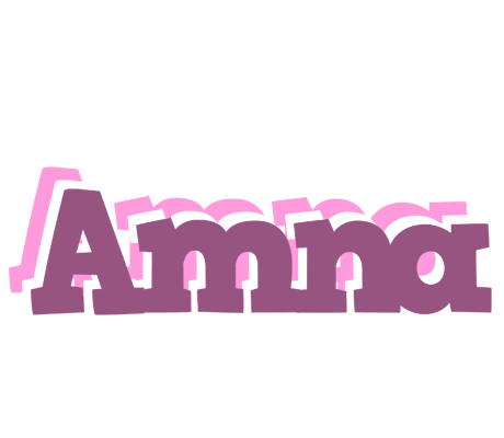 Amna relaxing logo
