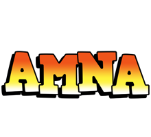 Amna sunset logo