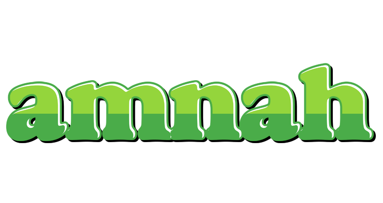 Amnah apple logo