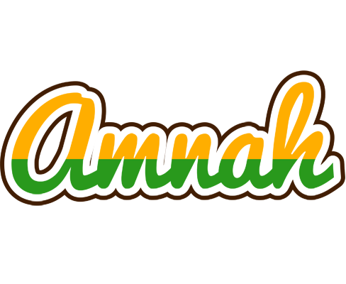 Amnah banana logo