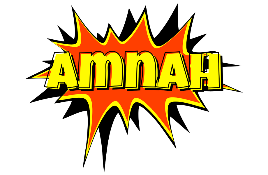 Amnah bazinga logo