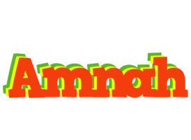 Amnah bbq logo