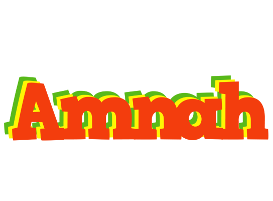 Amnah bbq logo