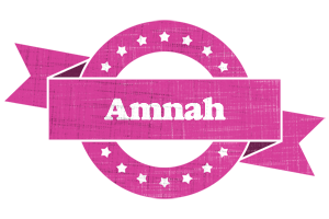 Amnah beauty logo