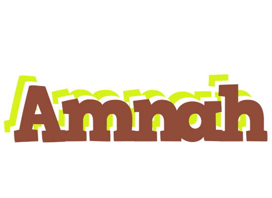Amnah caffeebar logo