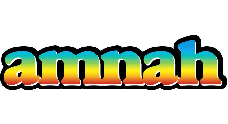 Amnah color logo