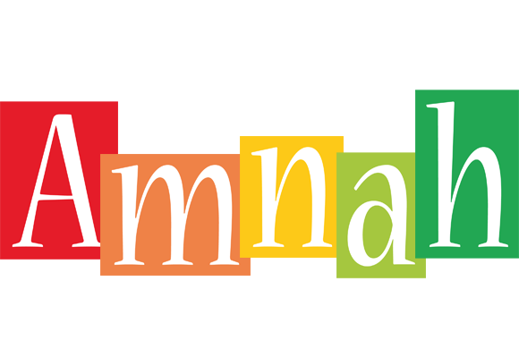 Amnah colors logo