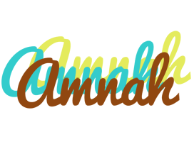 Amnah cupcake logo