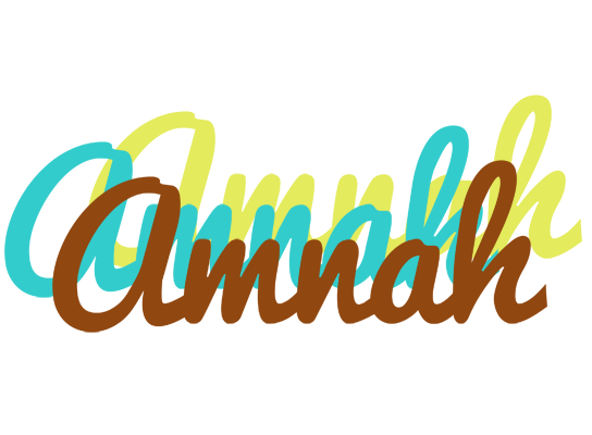 Amnah cupcake logo