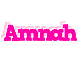 Amnah dancing logo