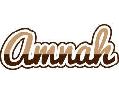 Amnah exclusive logo