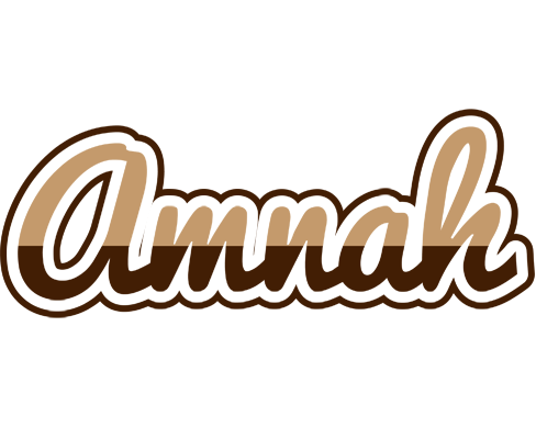 Amnah exclusive logo