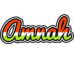 Amnah exotic logo