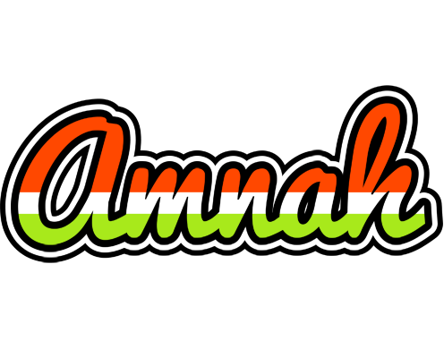 Amnah exotic logo