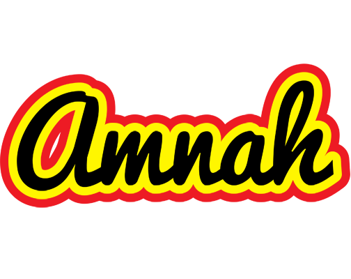 Amnah flaming logo
