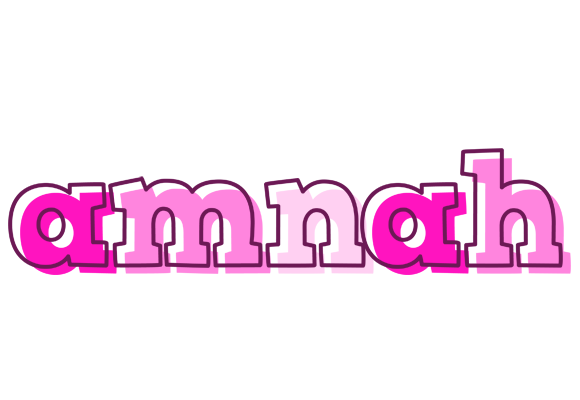 Amnah hello logo