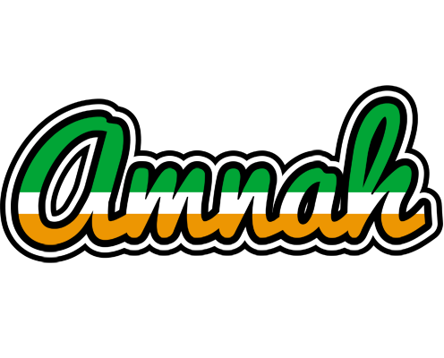Amnah ireland logo