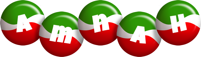 Amnah italy logo