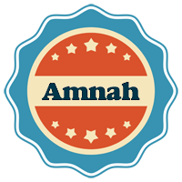 Amnah labels logo