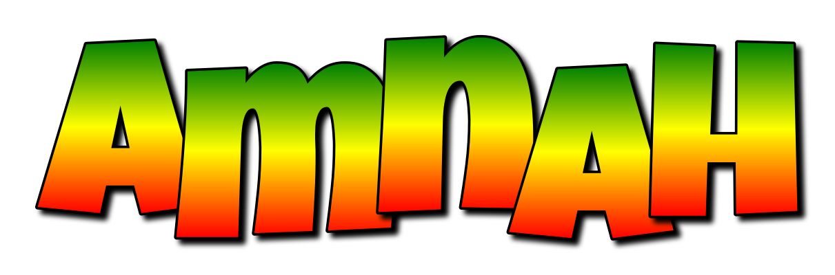 Amnah mango logo