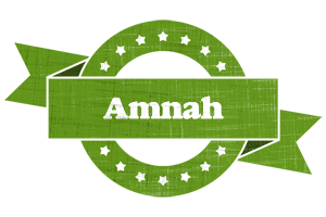 Amnah natural logo