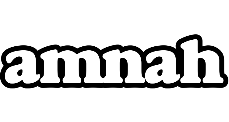 Amnah panda logo