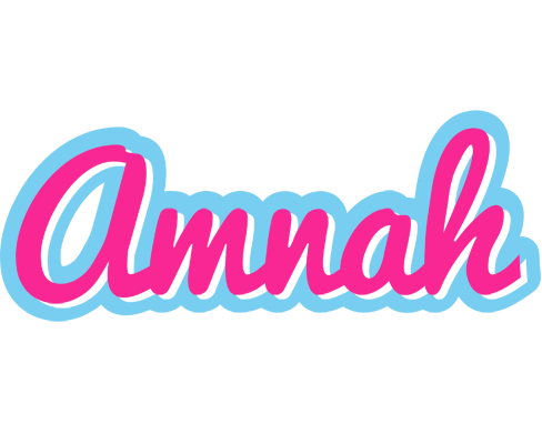 Amnah popstar logo