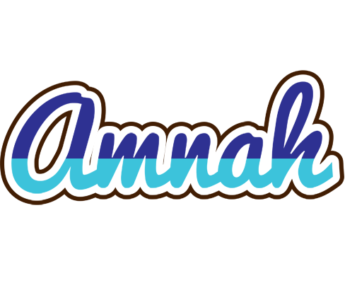Amnah raining logo