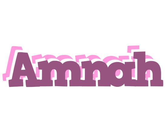 Amnah relaxing logo