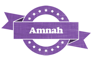 Amnah royal logo