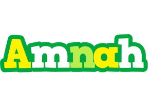 Amnah soccer logo