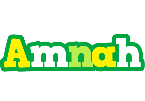 Amnah soccer logo