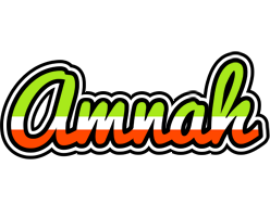 Amnah superfun logo