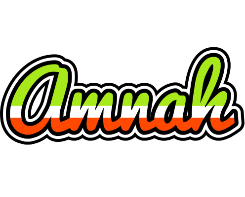 Amnah superfun logo