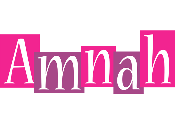 Amnah whine logo