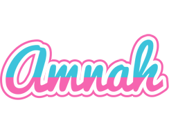 Amnah woman logo