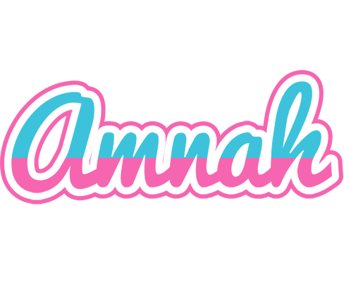 Amnah woman logo