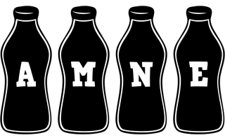 Amne bottle logo