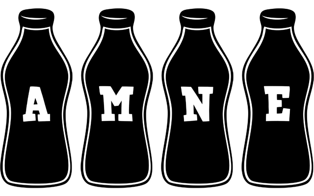 Amne bottle logo