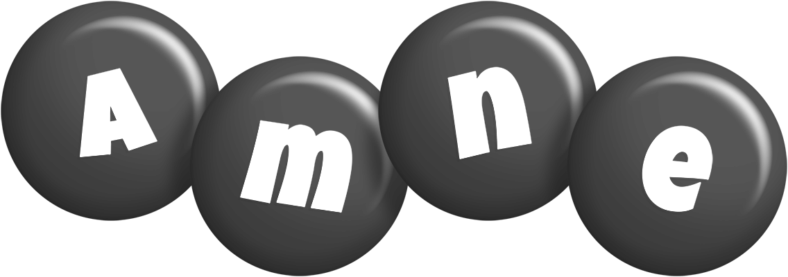 Amne candy-black logo