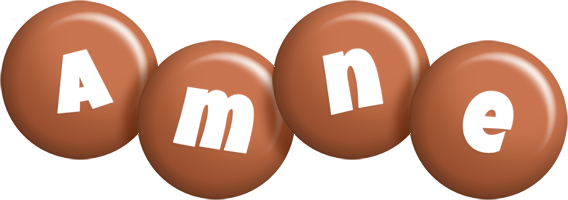 Amne candy-brown logo