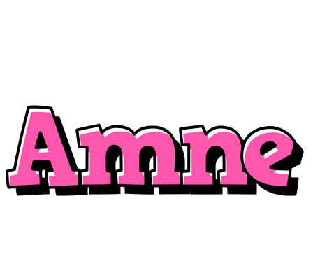 Amne girlish logo