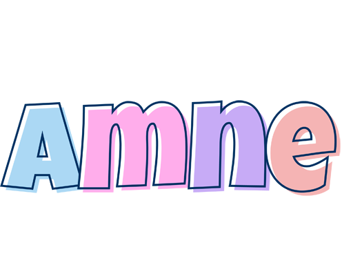 Amne pastel logo
