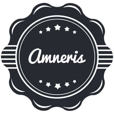 Amneris badge logo