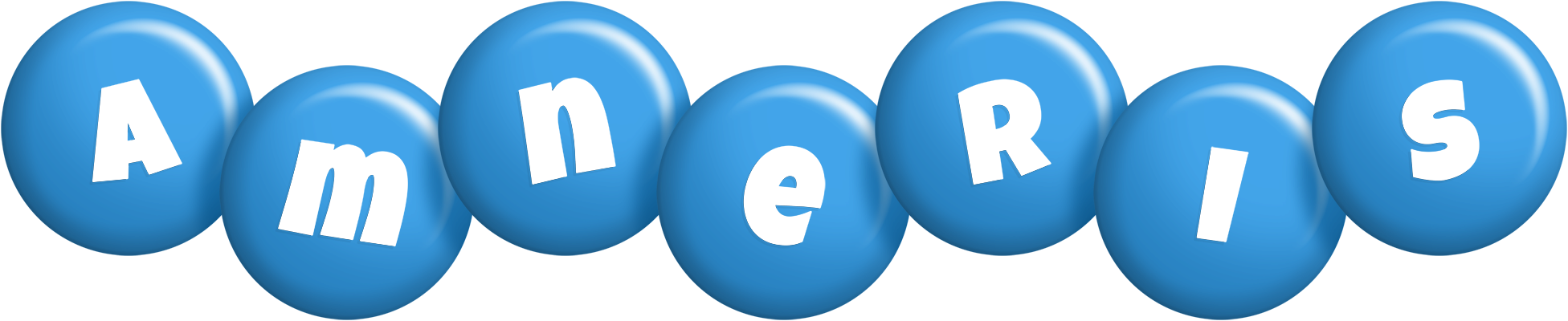 Amneris candy-blue logo
