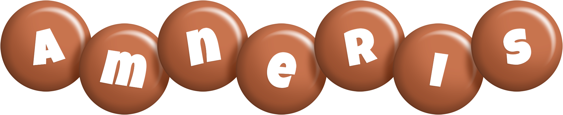 Amneris candy-brown logo